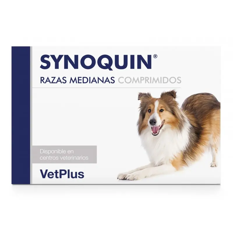 Synoquin EFA VetPlus – Suplemento Articular para Perros Medianos | 120 Comprimidos