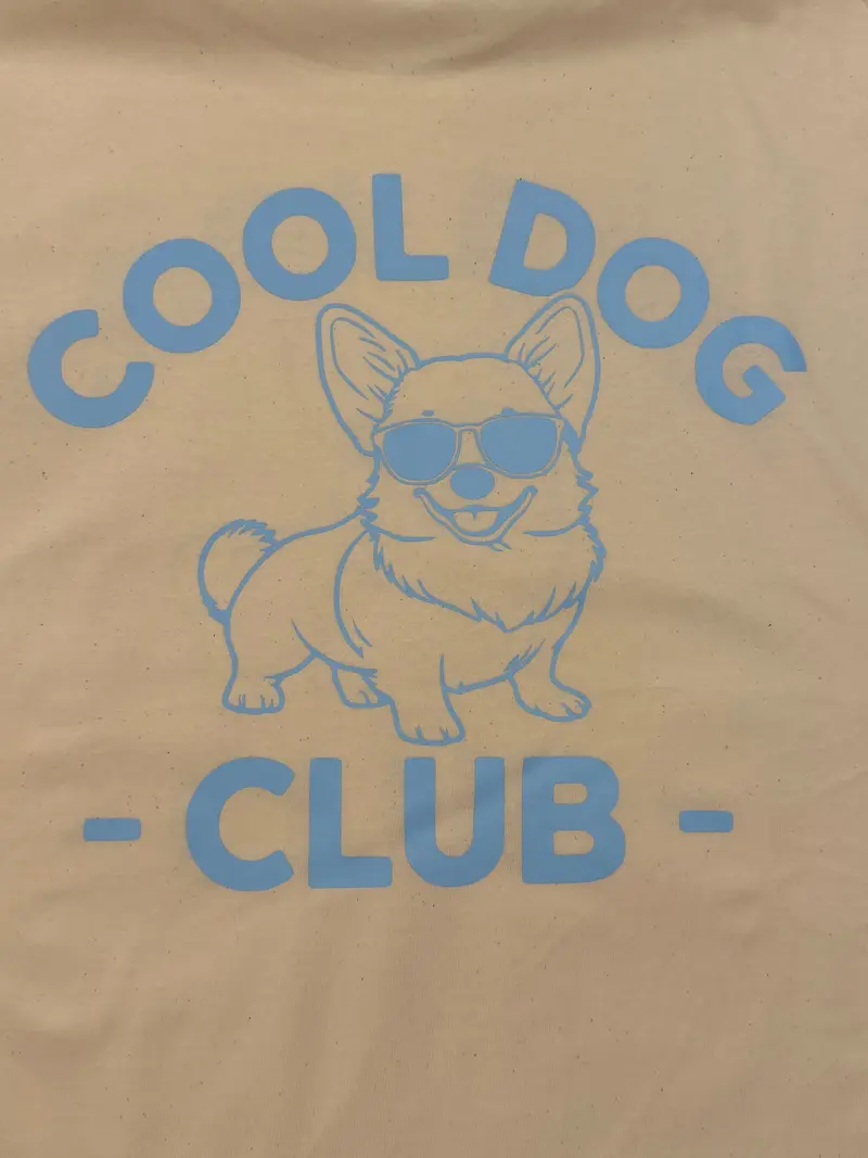 T-Shirt - Cool Dog Club - Motif Devant