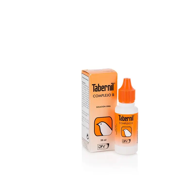 💊 Tabernil Complejo B 20 ml – Suplemento vitamínico para aves ornamentales
