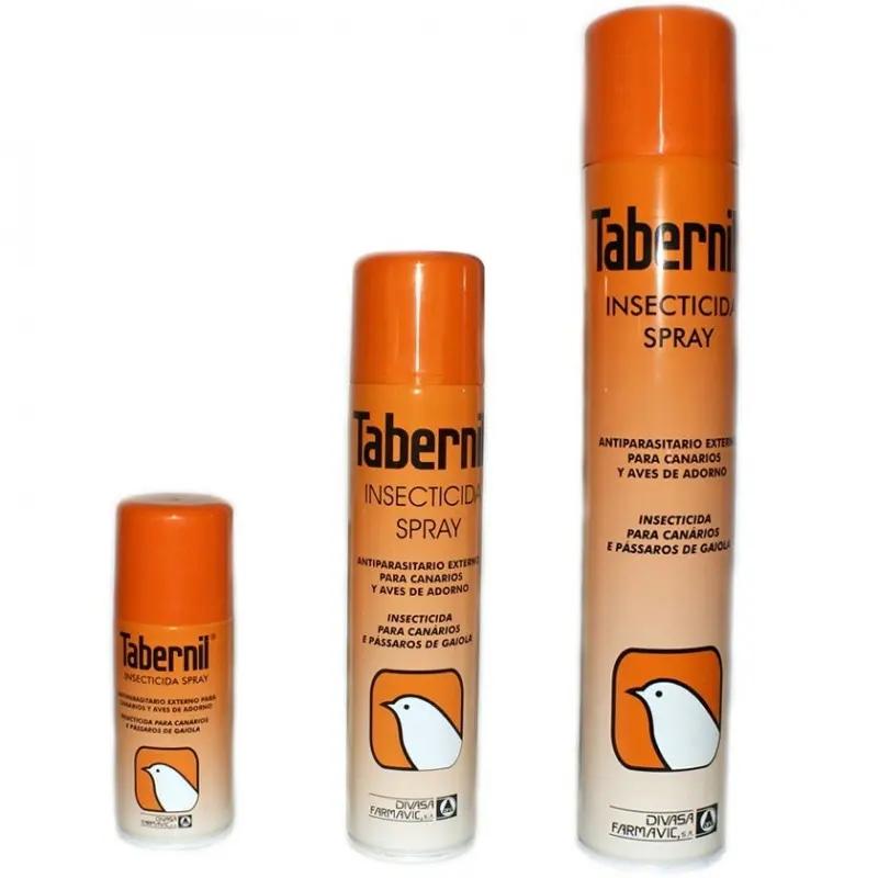 Tabernil Insectic Spray 150 ml | Antiparasitario para aves ornamentales