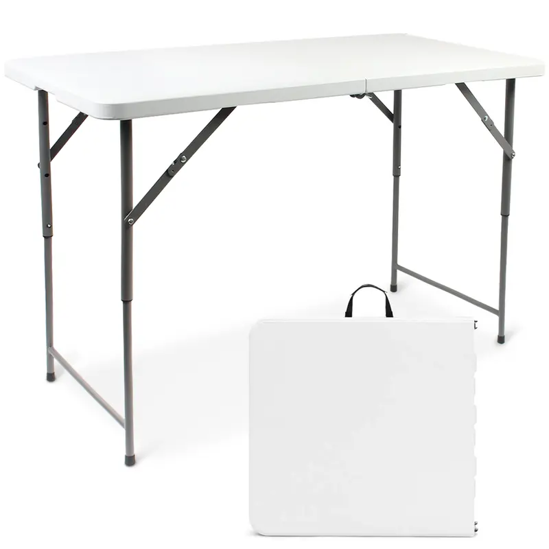 Table Pliante Ajustable (120 x 60 x 74cm)