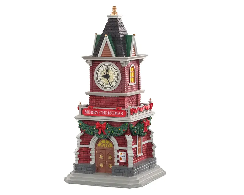 Tannenbaum Clock Tower (cod. 05679) - Torre dell'orologio Lemax