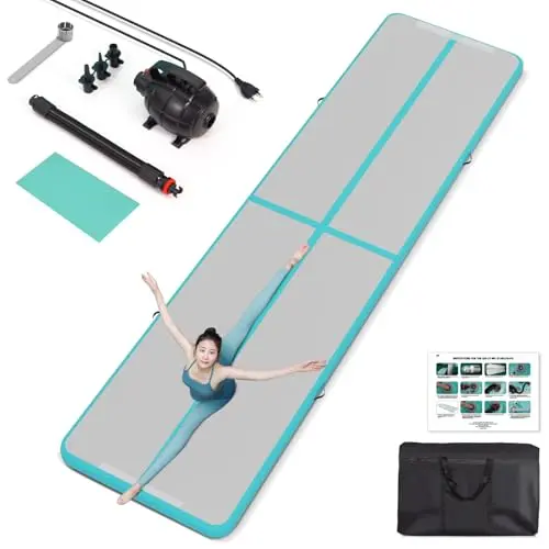 Tapis De Gymnastique 10cm De Haut, 4m Gonflable