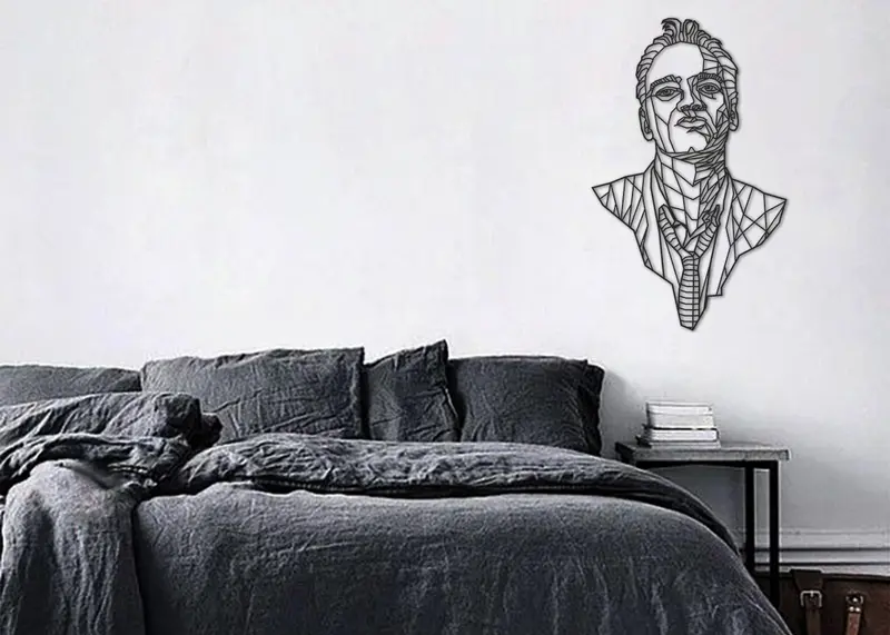 Tarantino | Figura geométrica | Decoración pared | Hecha en madera