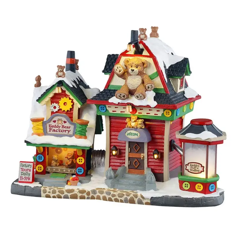 Teddy Bear Factory (cod. 55312) - Fabbrica di orsacchiotti Lemax