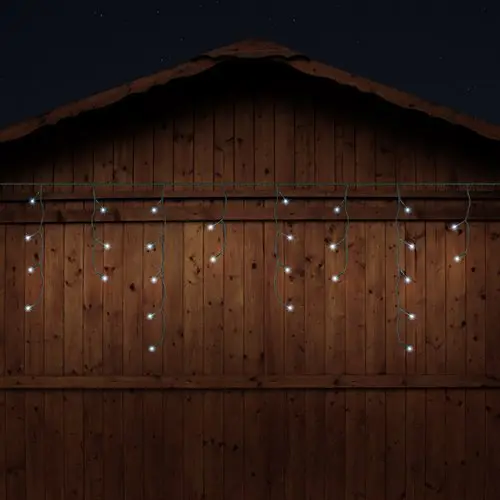 Tenda Luminosa Twinkly a Cascata 630 Led Bianco 20 Metri
