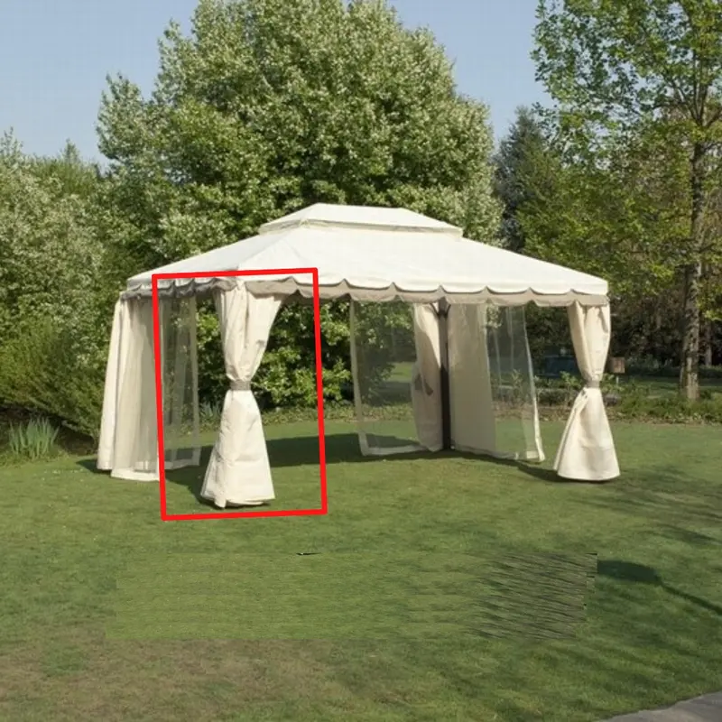 Tende per Gazebo Palinuro 3x3 - Tende laterali per gazebo