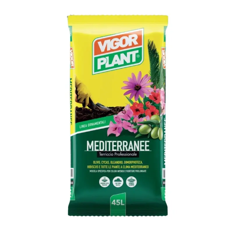 Terriccio per piante mediterranee Vigorplant