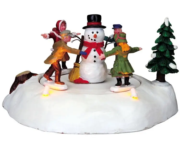 The Merry Snowman (cod. 84776) - Pupazzo di neve Lemax