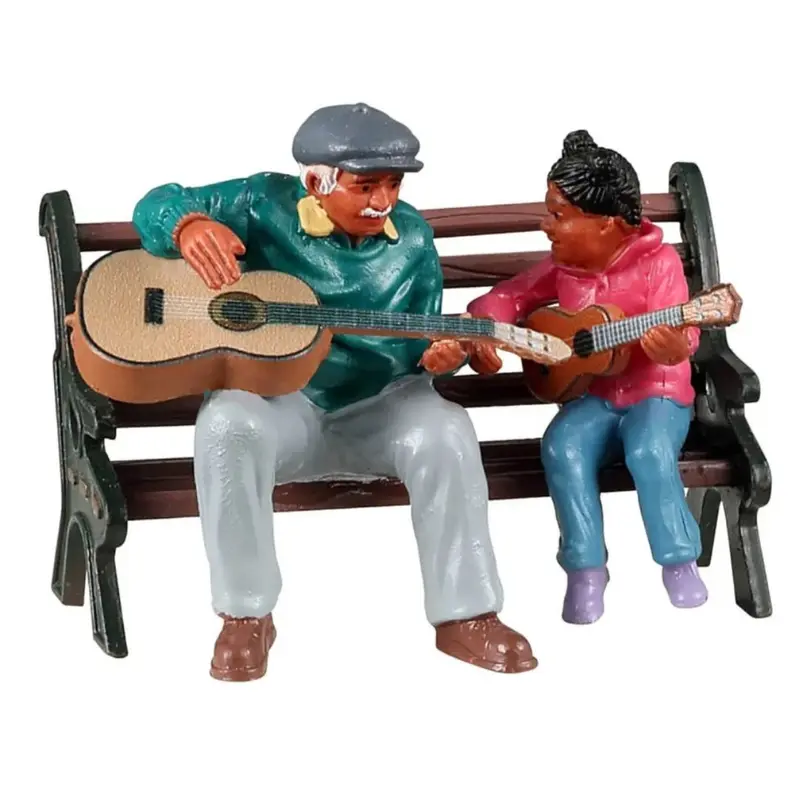 The music lesson (cod. 22135) - Personaggi Lemax