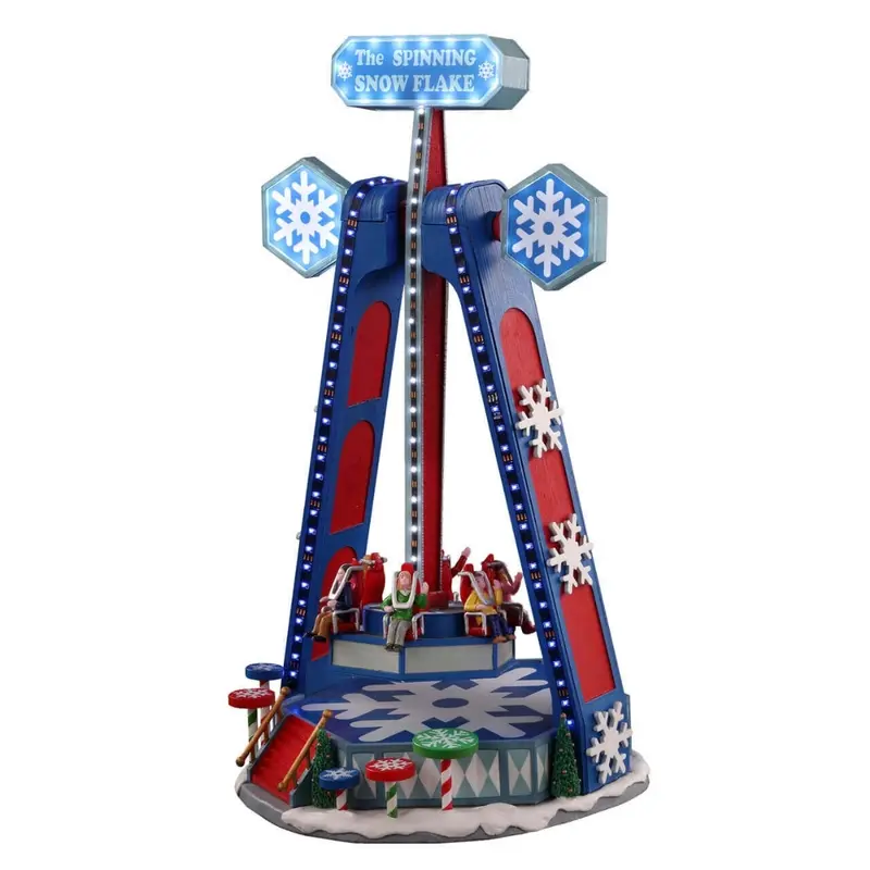 The Spinning Snowflake (cod. 04737) - Giostra Invernale Lemax