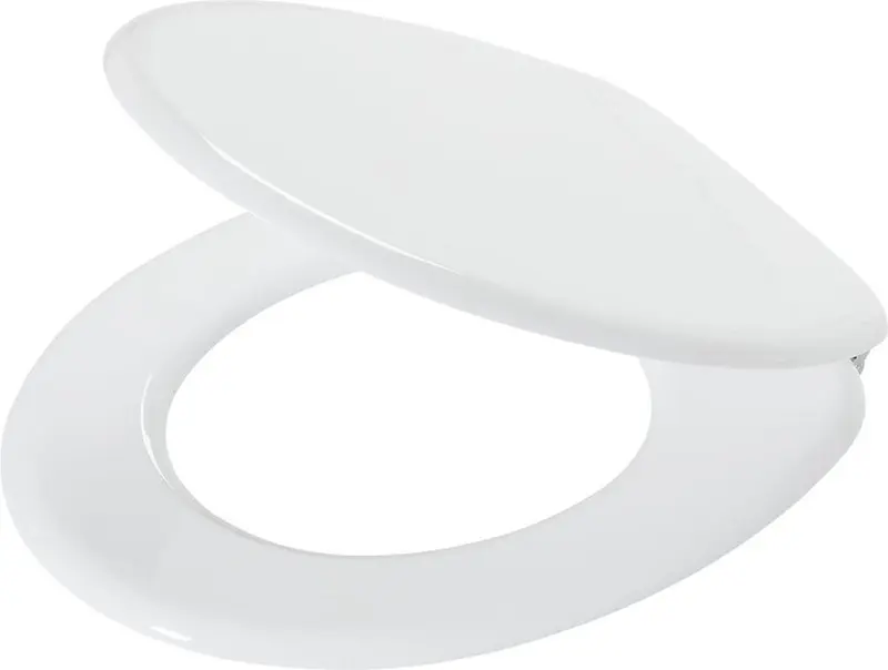 Tiger oregon - wc bril met deksel - toiletbril - mdf - wit