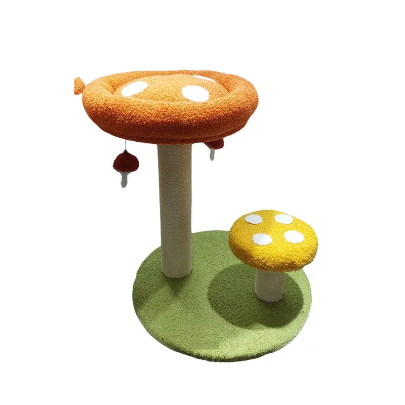 Tiragraffi funghi per gatti