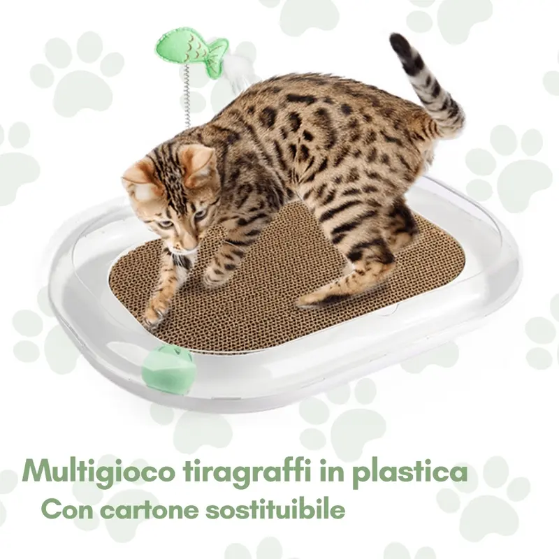 Tiragraffi Multigioco in Plastica