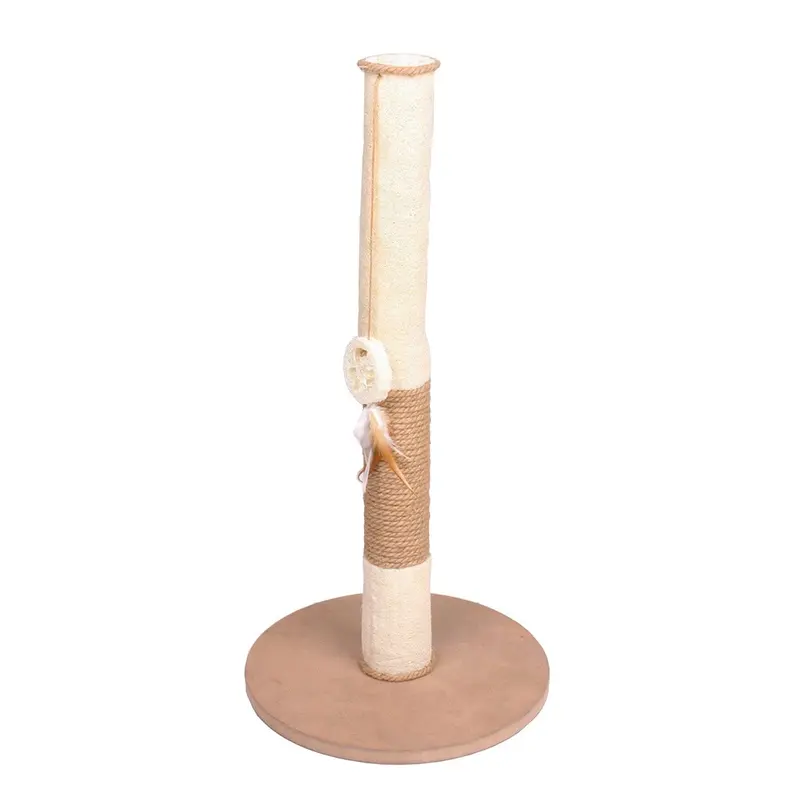 TIRAGRAFFI PER GATTO A COLONNA 34X34X59 CM BEIGE