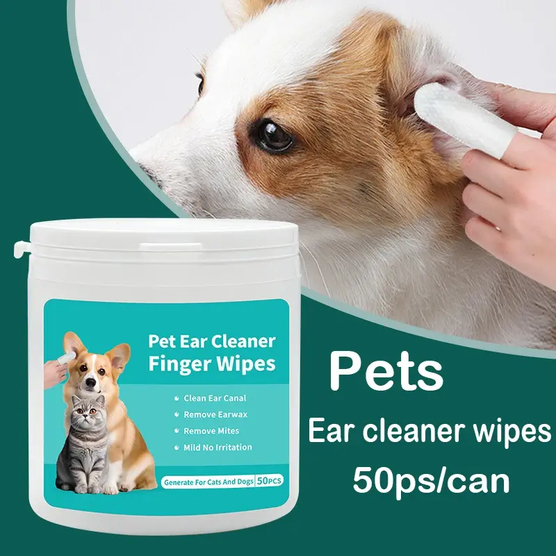 Toallitas Limpiadoras para Oídos de Perros y Gatos | Mascotalux