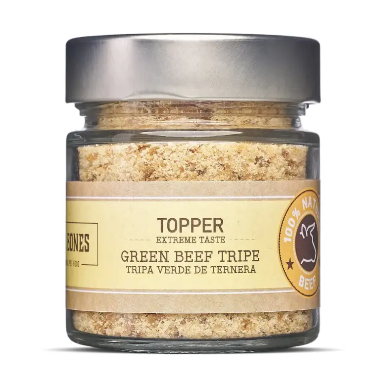 Topper Tripa Verde Ternera Mr. Bones - 100gr