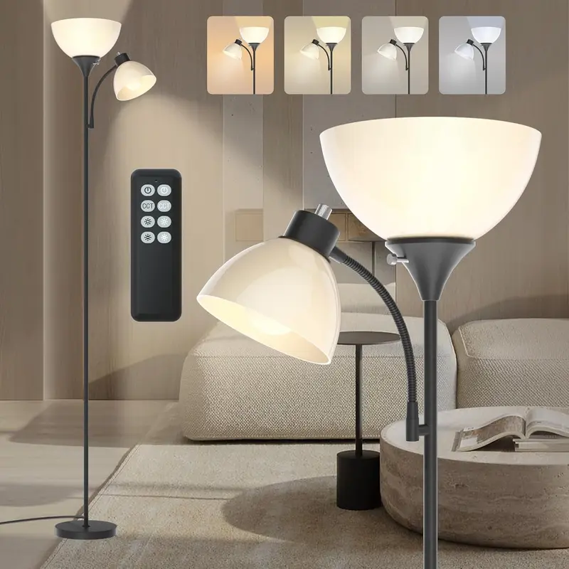 Torchiere LED Floor Lamp 2100LM 3000K6000K Bedroom Lighting