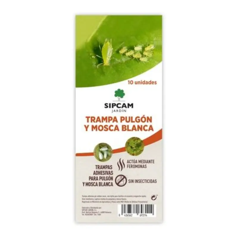 TRAMPA CROMATICA PULGON Y MOSCA BLANCA