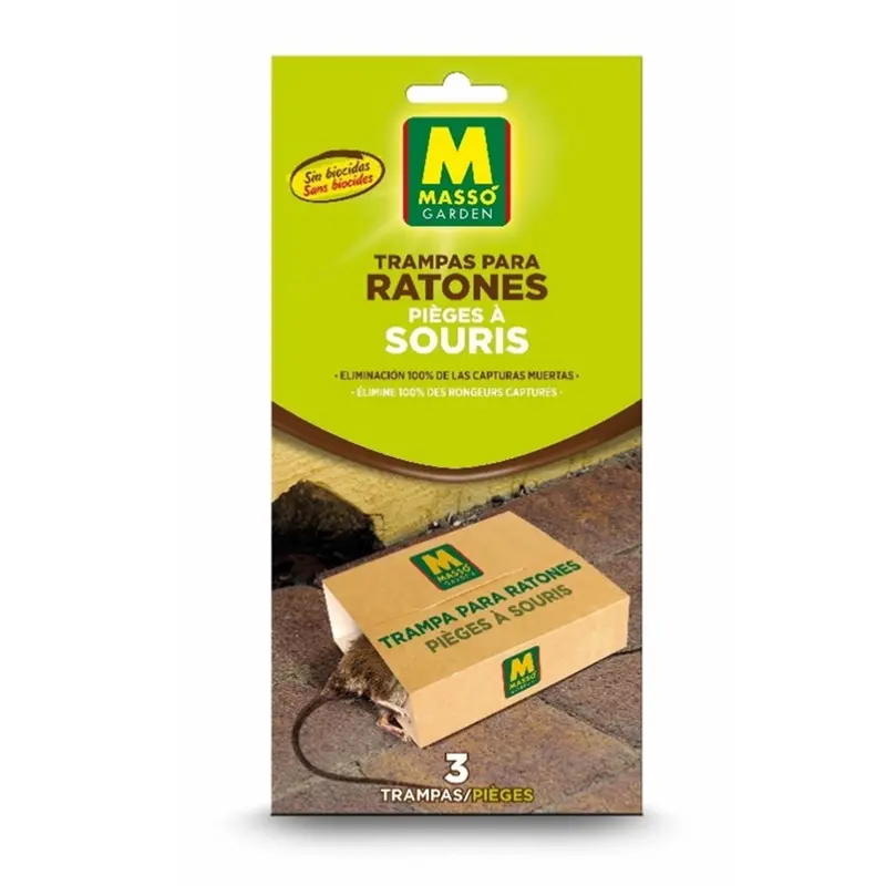 TRAMPAS PARA RATONES MASSO