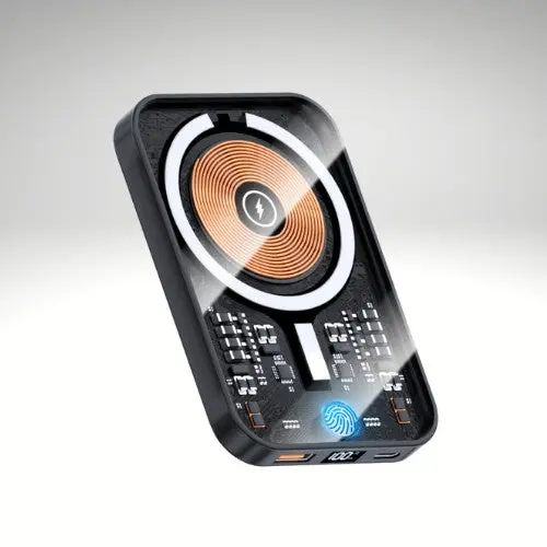 Transparent Magnetic Wireless Power Bank