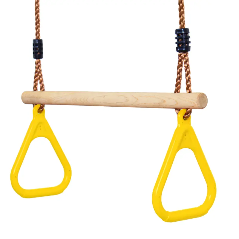 Trapèze en Bois (Jaune)
