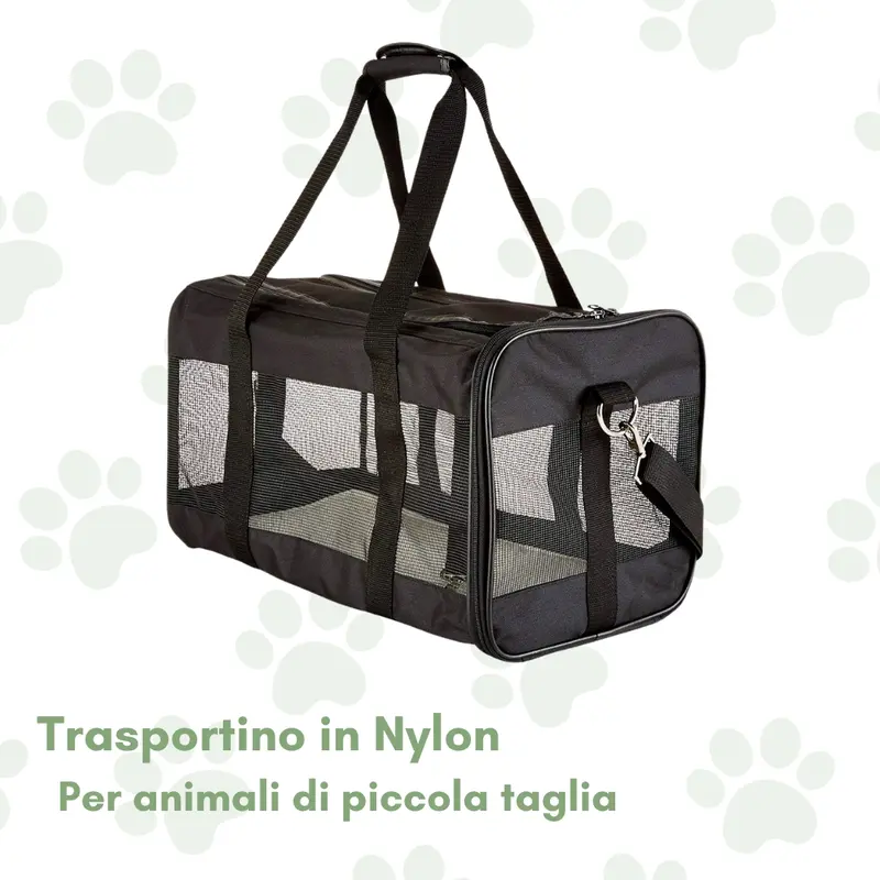 Trasportino in Nylon per animali di piccola taglia