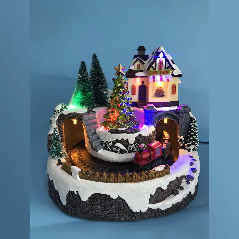 Tree Shop - Villaggio di natale con trenino