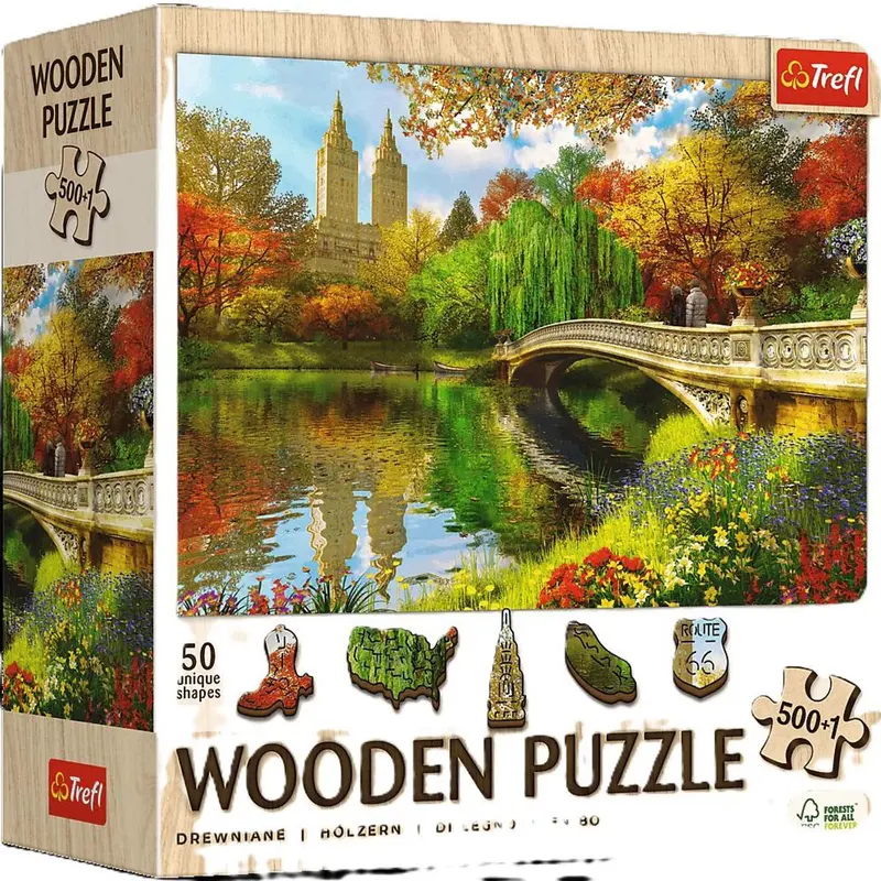 Trefl houten puzzel 501 stukjes