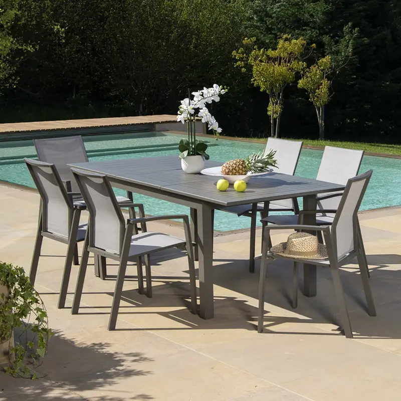 Twist - Set pranzo da giardino 6/8 posti
