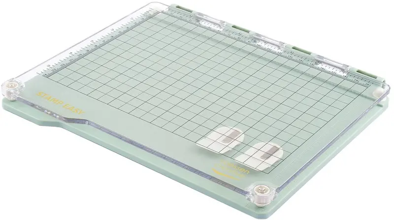 Vaessen creative • stamp easy stempelhulp mint