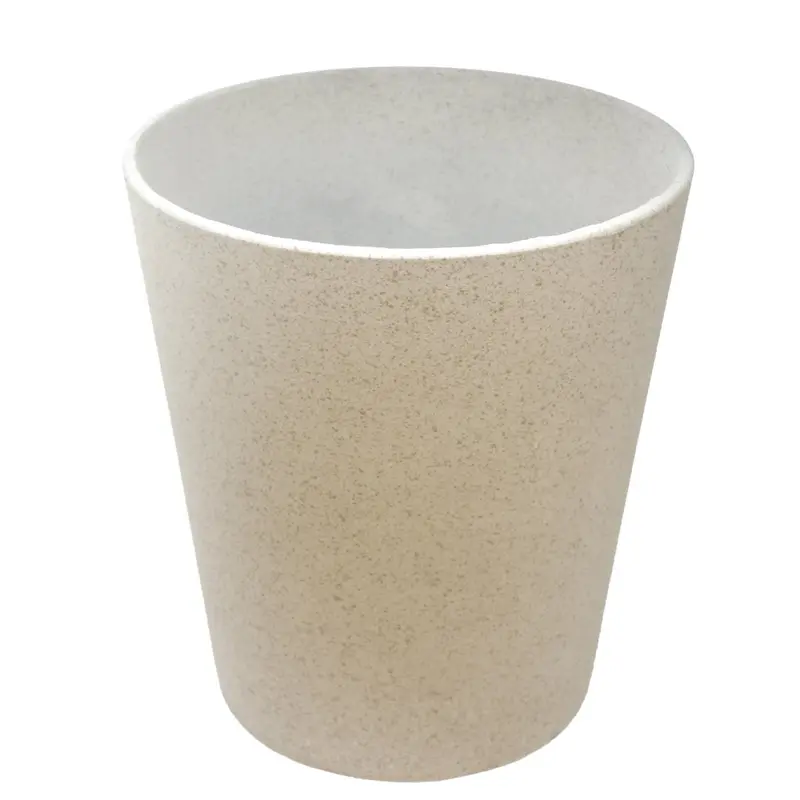 Vaso Alto In Cemento da Esterno khaki