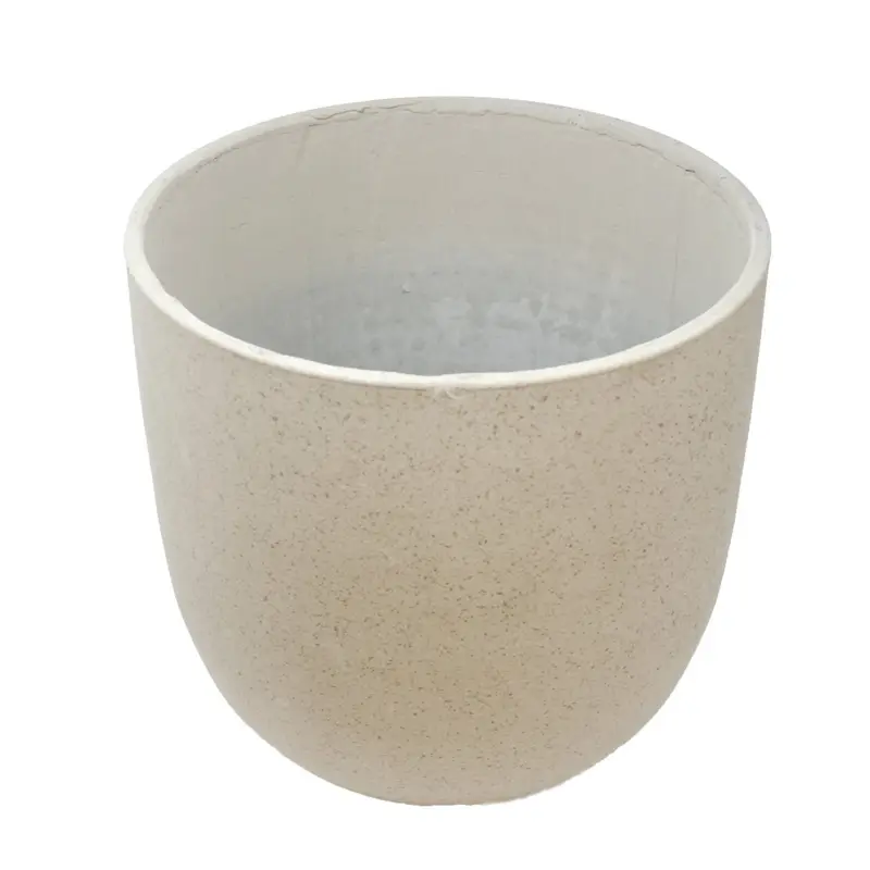 Vaso Conchino In Cemento da Esterno Cioccolato