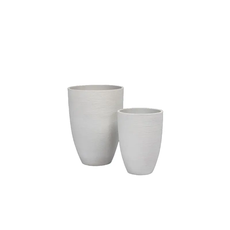 Vaso in Sand Fiber Ø 40 e Ø 52 cm - Vaso a colonna moderno