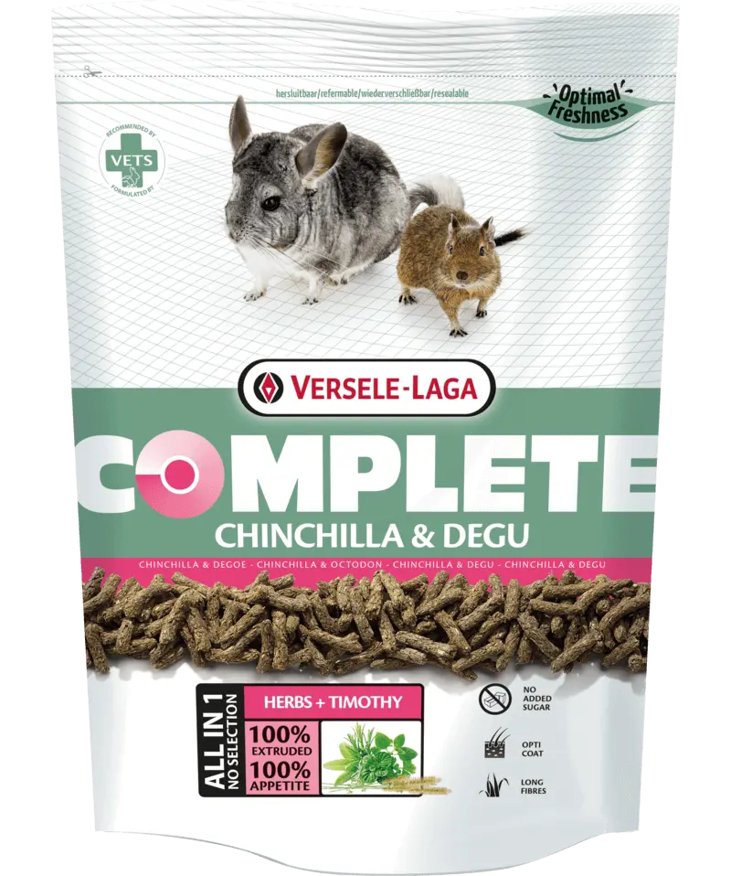 VERSELE LAGA complete Chinchilla & Degu | Alimento completo para chinchillas y degús