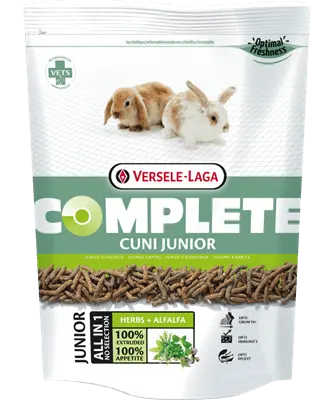 VERSELE LAGA complete Cuni Junior | Alimento completo para conejos de 0 a 8 meses