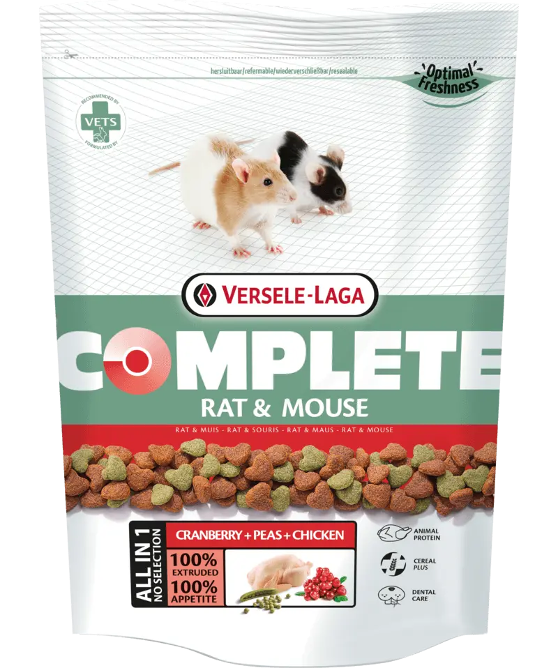 VERSELE LAGA Complete Rat & Mouse | Alimento completo para ratas y ratones