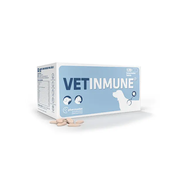Vetinmune 120 comprimidos – Refuerzo Inmunitario para Perros y Gatos