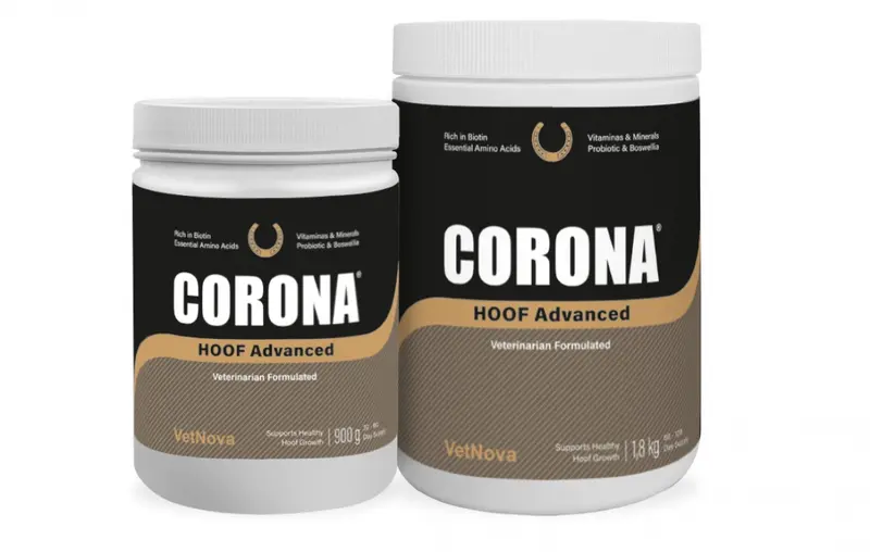 Vetnova Corona Hoof Advanced 1,8 kg – Suplemento Avanzado para Cascos de Caballos