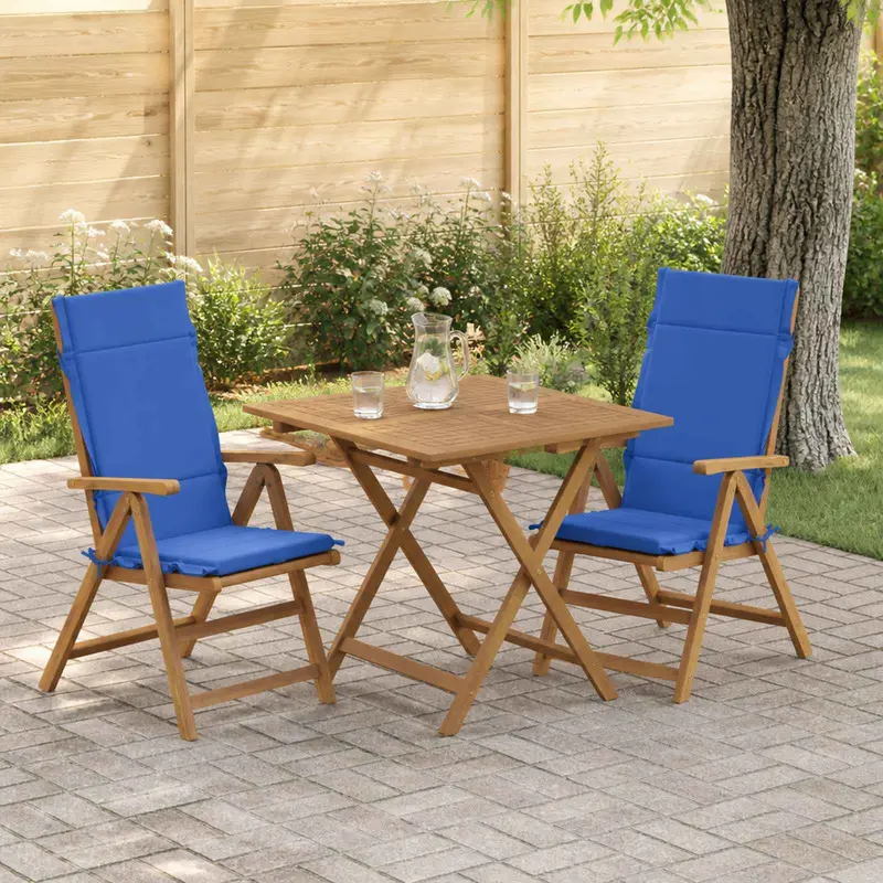 Vidaxl 2-delige hoogrug kussen gemert 2 pcs 100% polyester