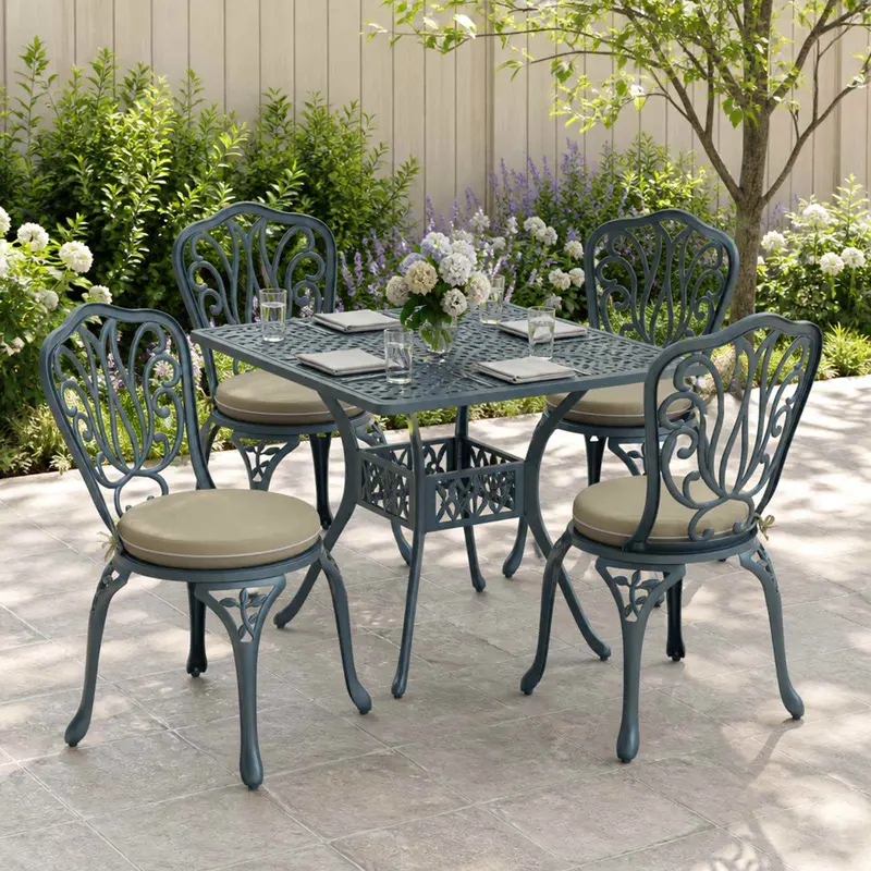 Vidaxl 4-piece zitkussens soest 4 st 100% polyester lichtgroen