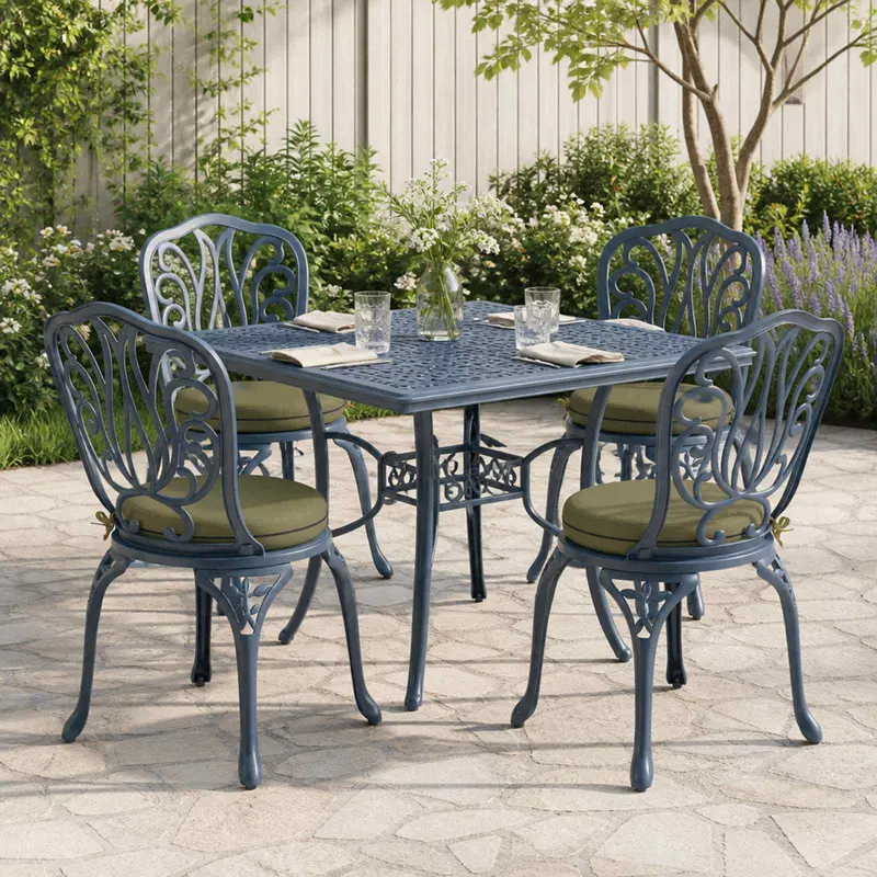 Vidaxl 4-piece zitkussens soest 4 st 100% polyester olijfgroen