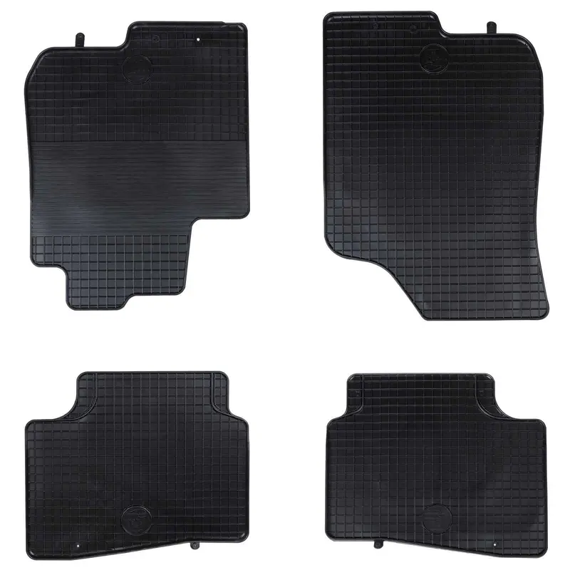 Vidaxl autobodemmat 4 st geschikt voor i30 limousine 2007-2011 rubber
