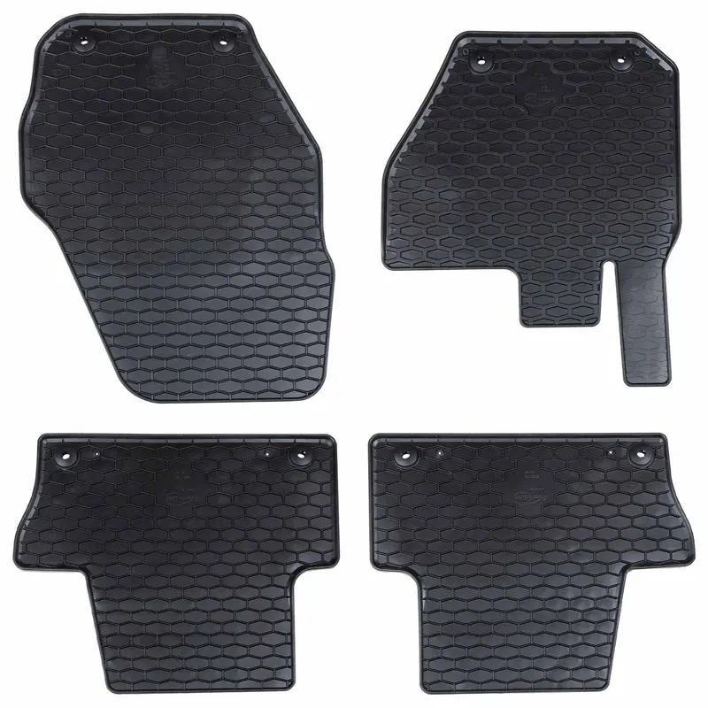 Vidaxl autobodemmat 4 st geschikt voor volvo xc60 2009-2017 rubber