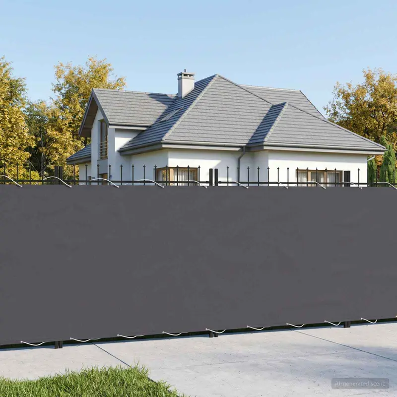 Vidaxl balkon privacy scherm 150 x 300 cm stof met pu-coating