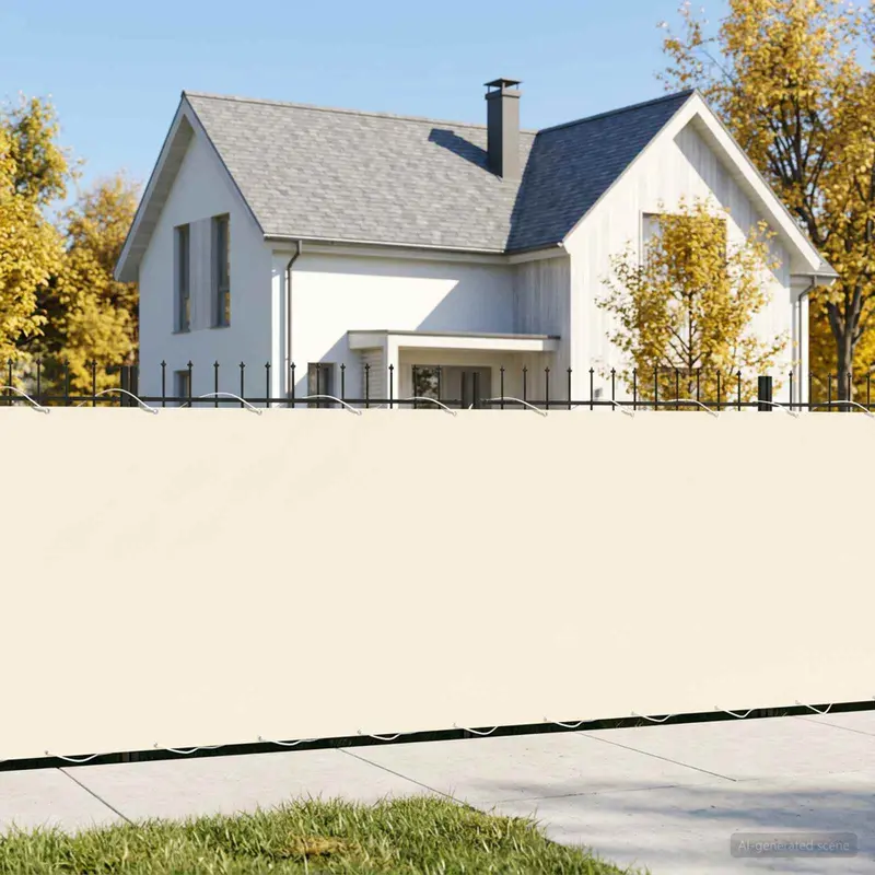 Vidaxl balkon privacy scherm 150 x 600 cm stof met pu-coating