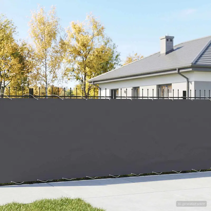 Vidaxl balkon privacy scherm 180 x 400 cm stof met pu-coating