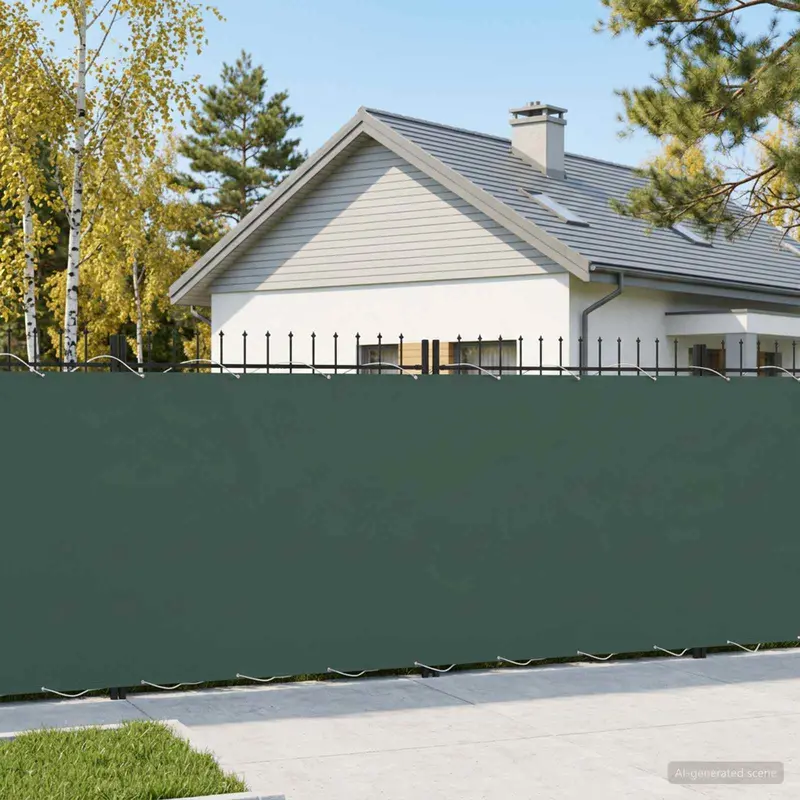 Vidaxl balkon privacy scherm 180 x 400 cm stof met pu-coating