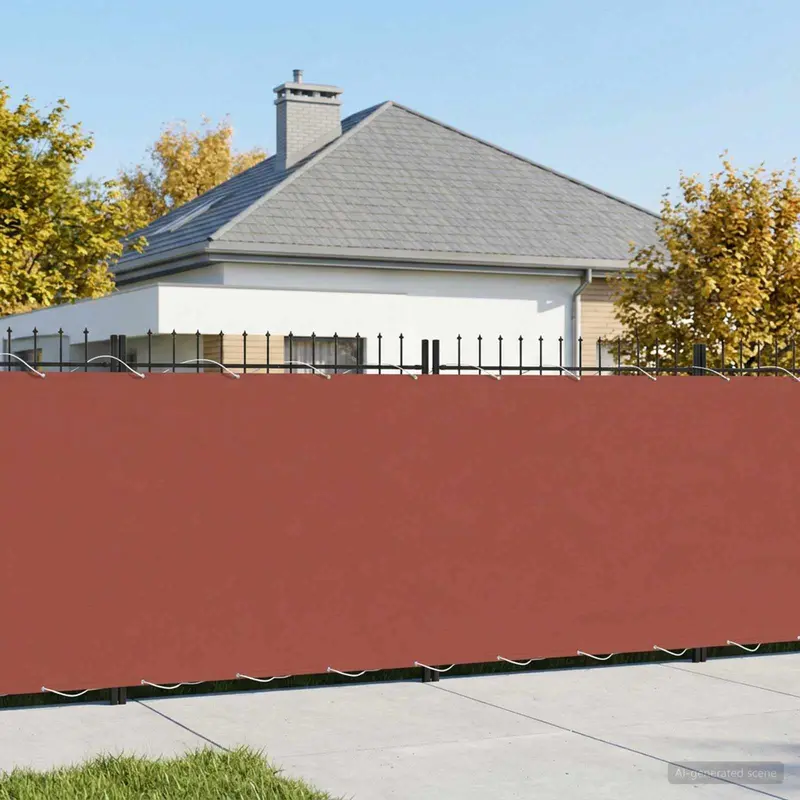 Vidaxl balkon privacy scherm 180 x 700 cm stof met pu-coating