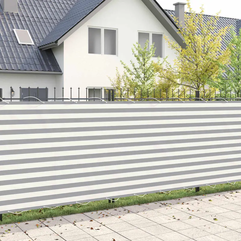 Vidaxl balkon privacy scherm 200 x 1000 cm stof met pu-coating